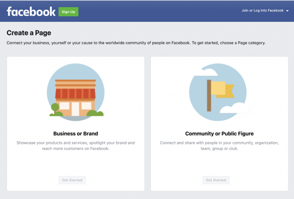 facebook page